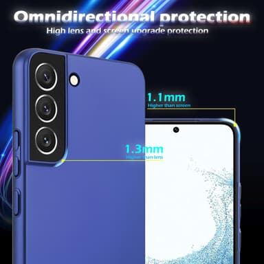 Samsung Galaxy S22 Suojakuori Kotelo Cover (Sininen)