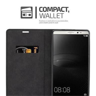 Huawei MATE 8 Suojakuori Lompakkokotelo (Punainen)