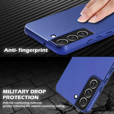 Samsung Galaxy S22 Suojakuori Kotelo Cover (Sininen)