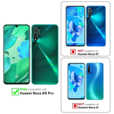 Huawei NOVA 5 / 5 PRO 3x Suojakalvo Karkaistu lasi