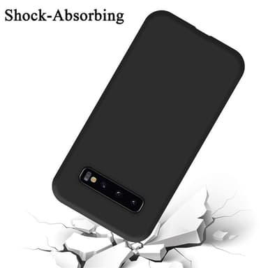 Samsung Galaxy S10 4G Suojakuori Kotelo (Musta)