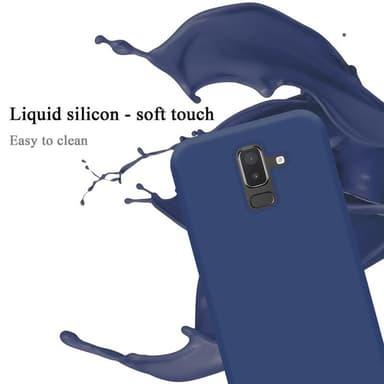 Samsung Galaxy A6 PLUS 2018 Suojakuori Kotelo (Sininen)