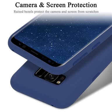 Samsung Galaxy S8 Suojakuori Kotelo Case (Sininen)