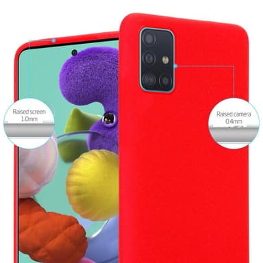 Suojakuori Samsung Galaxy A51 5G Kotelo (Punainen)