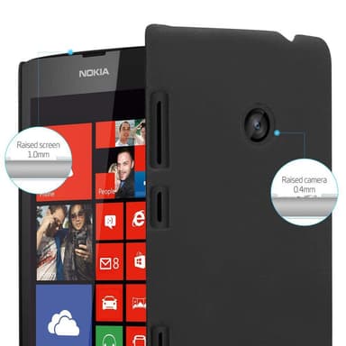 Nokia Lumia 520 / 521 Suojakuori Kotelo (Musta)