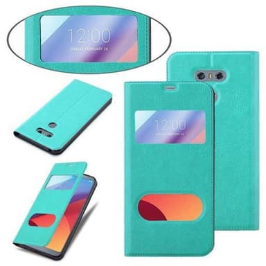 Lompakkokotelo LG G6 Case (Turkoosi)