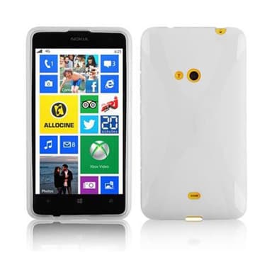 Nokia Lumia 625 Suojakuori Cover (Läpinäkyvä)