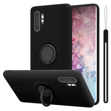 Samsung Galaxy NOTE 10 PLUS Suojakuori Kotelo (Musta)