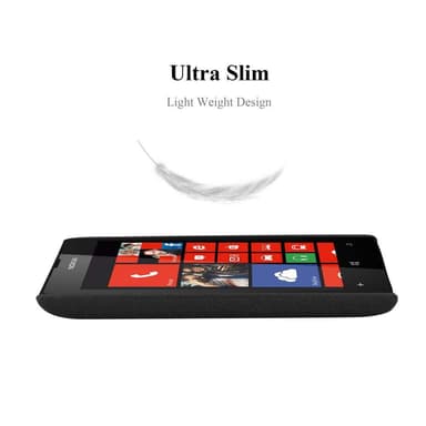 Nokia Lumia 520 / 521 Suojakuori Kotelo (Musta)