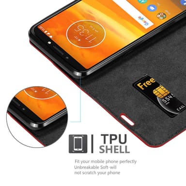 Motorola MOTO E5 PLUS Suojakuori Lompakkokotelo