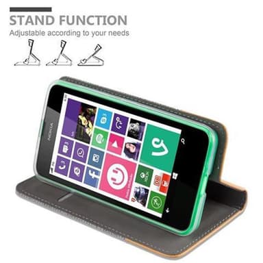 Nokia Lumia 630 / 635 Suojakuori Lompakkokotelo