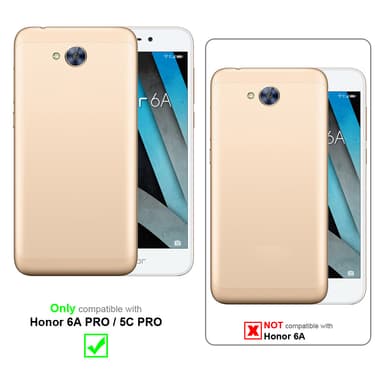 Suojakuori Honor 6A PRO / 5C PRO Kotelo (Punainen)