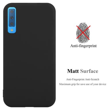 Suojakuori Samsung Galaxy A7 2018 Kotelo (Musta)