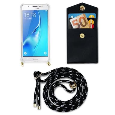 Samsung Galaxy J7 2016 Suojakuori Kotelo (Musta)