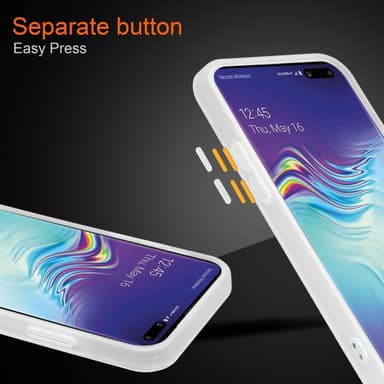 Samsung Galaxy S10 4G Suojakuori Kotelo (Läpinäkyvä)