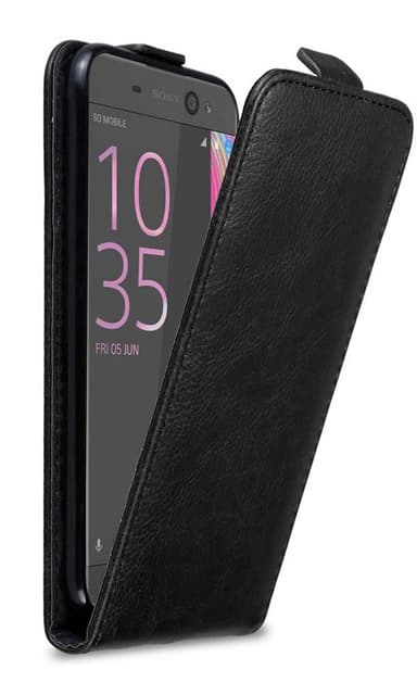 Sony Xperia XA ULTRA Suojakuori Lompakkokotelo (Musta)