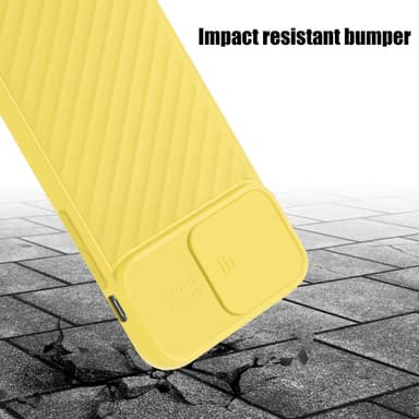 iPhone XR Case Suojakuori Cover (Keltainen)