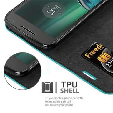 Motorola MOTO G4 / G4 PLUS Suojakuori Lompakkokotelo