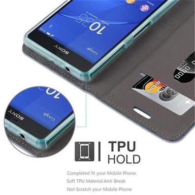 Sony Xperia Z3 COMPACT Suojakuori Lompakkokotelo