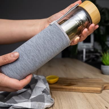Termospullo 450 ml Teepullo Kahvipannu Teekannu