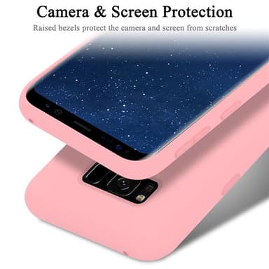 Samsung Galaxy S8 Suojakuori Kotelo (Vaaleanpunainen)
