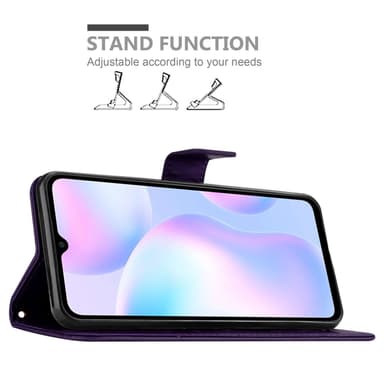 Sony Xperia 10 II Suojakuori Lompakkokotelo (Turkoosi)