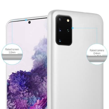 Samsung Galaxy S20 PLUS Suojakuori Kotelo (Hopea)
