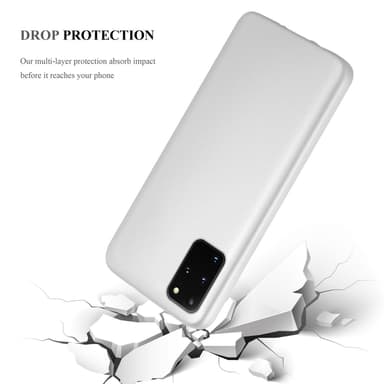 Samsung Galaxy S20 PLUS Suojakuori Kotelo (Hopea)