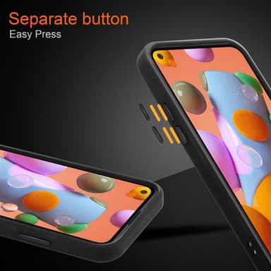 Samsung Galaxy A11 / M11 Suojakuori Kotelo (Läpinäkyvä)