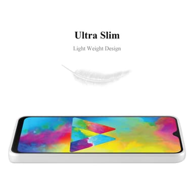 Samsung Galaxy M21 / M30s Suojakuori Kotelo (Hopea)