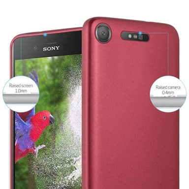 Sony Xperia XZ1 Suojakuori Kotelo (Punainen)