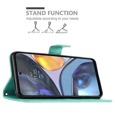 LG K40S Suojakuori Lompakkokotelo (Sininen)