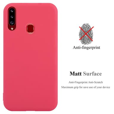 Suojakuori Samsung Galaxy A20s Kotelo (Punainen)