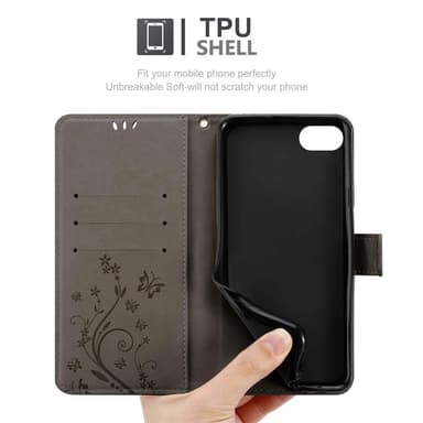 iPhone 7 / 7S / 8 / SE 2020 Suojakuori Lompakkokotelo