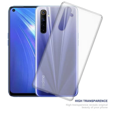Realme 6 4G / 6s Suojakuori Kotelo (Läpinäkyvä)