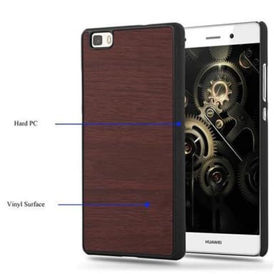 Huawei P8 LITE 2015 Suojakuori Kotelo (Ruskea)