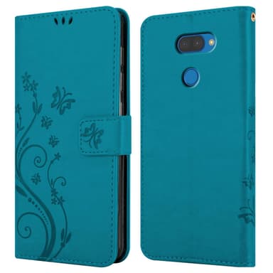 LG K40S Suojakuori Lompakkokotelo (Sininen)