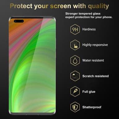 Huawei MATE 40 PRO 3x Suojakalvo Karkaistu lasi