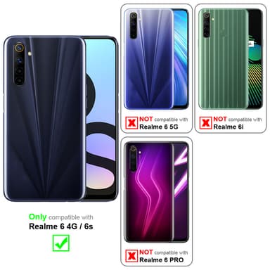 Realme 6 4G / 6s Näytönsuoja Karkaistu lasi Suojakalvo