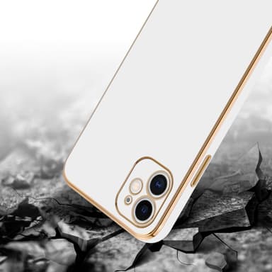 iPhone 11 Suojakuori Case Cover (Valkoinen)