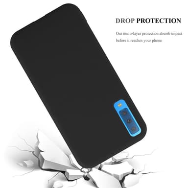 Suojakuori Samsung Galaxy A7 2018 Kotelo (Musta)