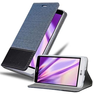 LG G3 MINI / G3 S Suojakuori Lompakkokotelo (Sininen)