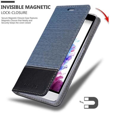 LG G3 MINI / G3 S Suojakuori Lompakkokotelo (Sininen)