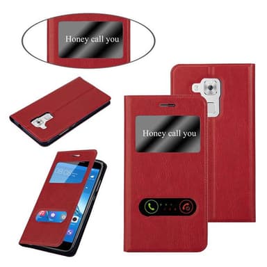 Lompakkokotelo Huawei NOVA PLUS Case (Punainen)