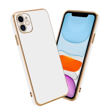iPhone 11 Suojakuori Case Cover (Valkoinen)