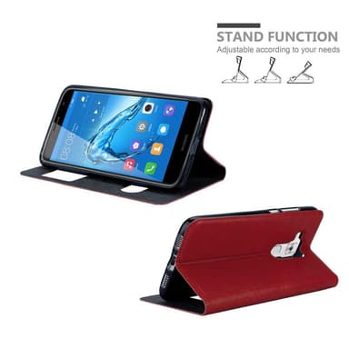 Lompakkokotelo Huawei NOVA PLUS Case (Punainen)