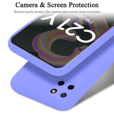 Realme C21Y / C25Y Suojakuori Kotelo (Violetti)