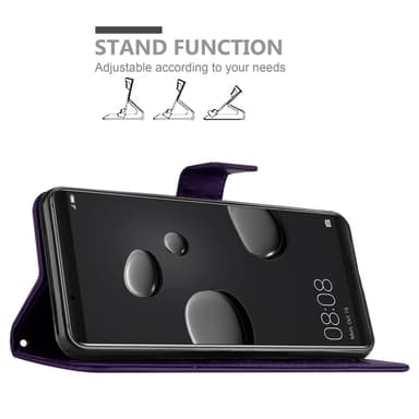 Huawei MATE 10 PRO Suojakuori Lompakkokotelo (Violetti)