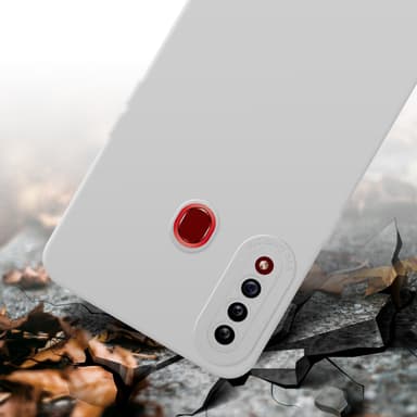 Samsung Galaxy A20s Suojakuori Kotelo (Valkoinen)
