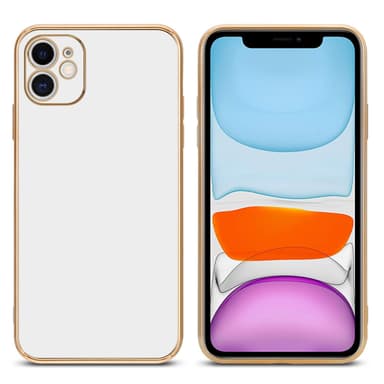 iPhone 11 Suojakuori Case Cover (Valkoinen)